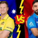 Afghanistan National Cricket Team Vs Australian Men's Cricket Team Timeline