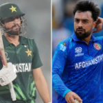 Pakistan National Cricket Team vs Afghanistan National Cricket Team Timeline