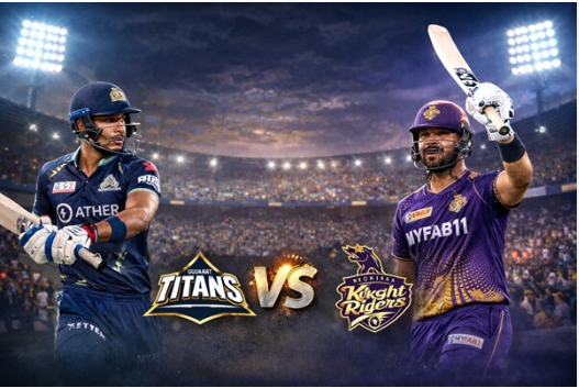 Gujarat Titans vs Kolkata Knight Riders Timeline