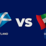 Scotland National Cricket Team Vs Uae Cricket Team Match Scorecard