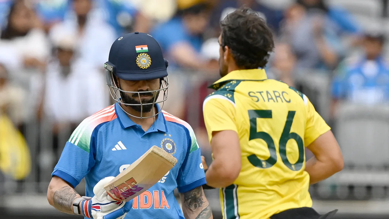 Australia vs India Match Scorecard