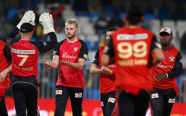 Sharjah Warriors Vs Desert Vipers Match Scorecard